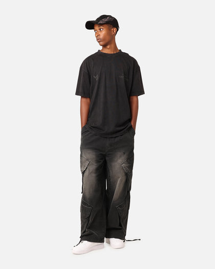 The Anti Order Project Anti T-Shirt Black Acid Wash