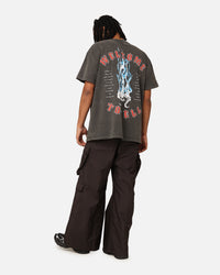 American Thrift X Lord Of The Rings The Balrog Heavyweight T-Shirt Black Wash