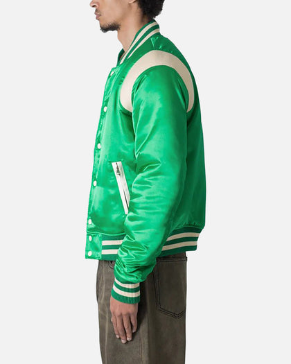 MNML Classic Varsity Jacket Green