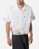 MNML Poplin Painter Short Sleeve Shirt White