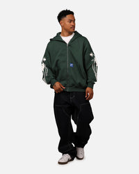 Carre Nouveau Fill Zip Hoodie Green