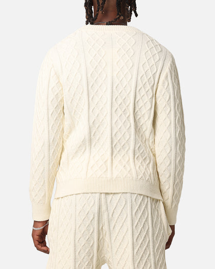 XXIII Lucas Cable Knit Sweater Cream
