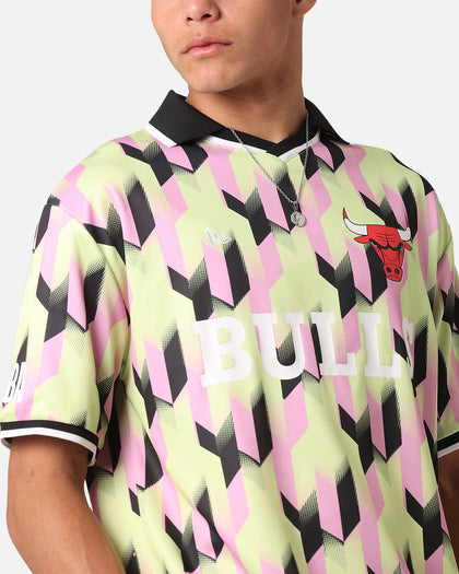 New Era Chicago Bulls NBA Soccer T-Shirt Green Pastel