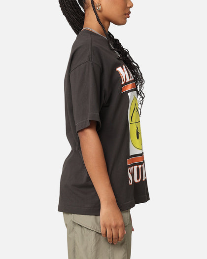 Market X Smiley Focus T-Shirt Washed Black