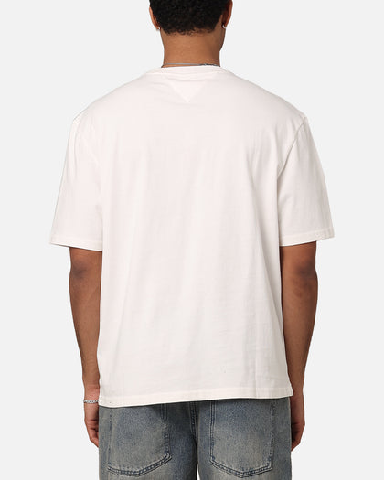 Tommy Jeans TJM Oversized Big Flag T-Shirt Ancient White