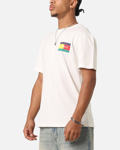 Tommy Jeans Pop Color Flag T-Shirt Ancient White