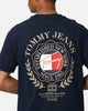 Tommy Jeans TJM Prep Explorer Luxe T-Shirt Dark Night Navy