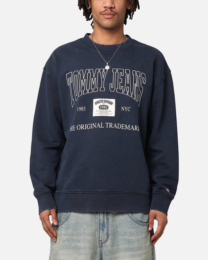 Tommy Jeans TJM Relax Archive Crewneck Dark Night Navy