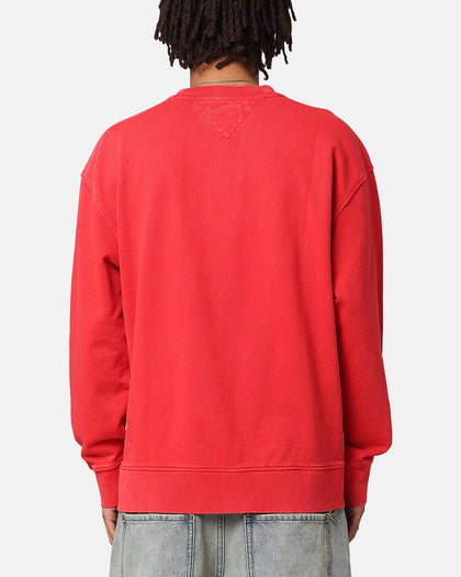 Tommy Jeans TJM Relax Archive Crewneck Deep Crimson