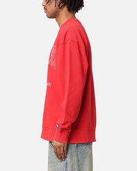 Tommy Jeans TJM Relax Archive Crewneck Deep Crimson