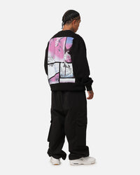 Playboy The Kiss Crewneck Black/Pink