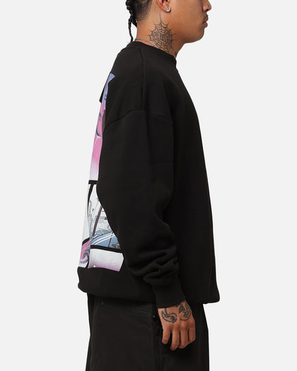 Playboy The Kiss Crewneck Black/Pink