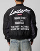 Loiter Riot Squad Bomber Jacket Black