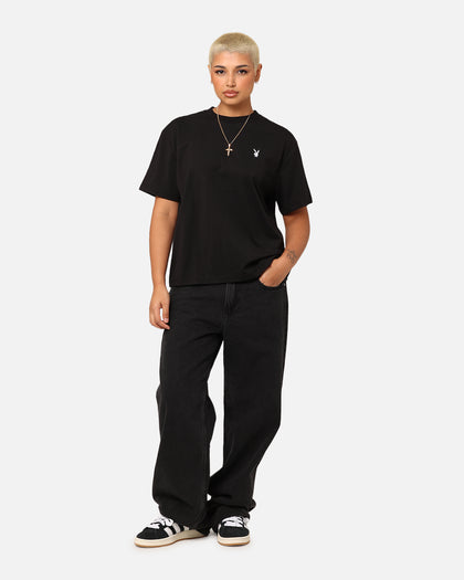 Playboy Women's Bunny Basics T-Shirt Black