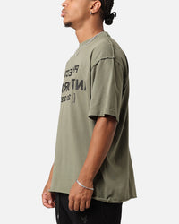 The Anti Order Project Anti Non Seam T-Shirt Vintage Army