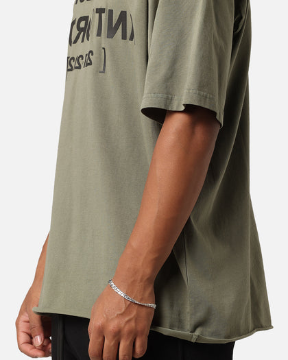 The Anti Order Project Anti Non Seam T-Shirt Vintage Army