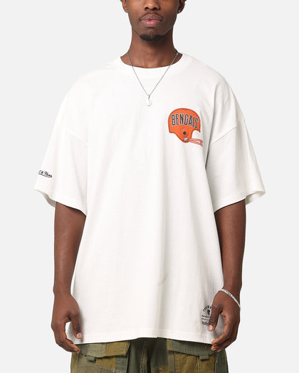 Mitchell & Ness Cincinnati Bengals 'Alter Ego' Flames T-Shirt Vintage White
