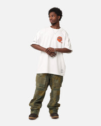 Mitchell & Ness Cincinnati Bengals 'Alter Ego' Flames T-Shirt Vintage White