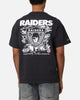 Mitchell & Ness Las Vegas Raiders Flames T-Shirt Faded Black