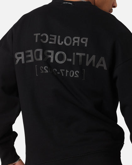 The Anti Order Project Anti Boxy Crewneck Black