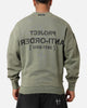 The Anti Order Project Anti Boxy Crewneck Vintage Army