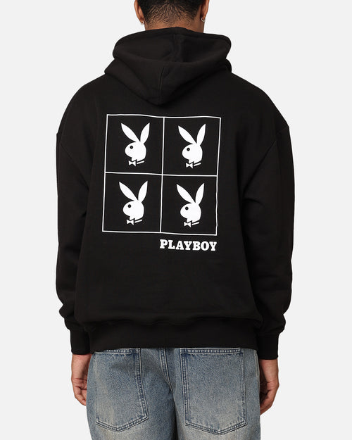 Playboy RHD Sqaured Hoodie Black