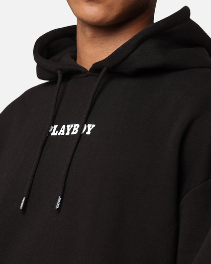 Playboy RHD Sqaured Hoodie Black