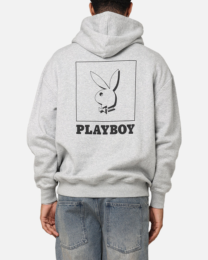 Playboy Solo RHD Icon Hoodie Grey Marle