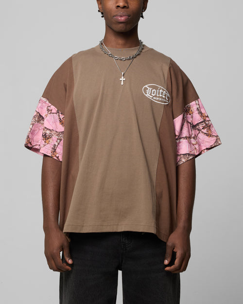 Loiter Splinter T-Shirt Pink Camo