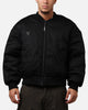 The Anti Order Oversized Cropped Bomber Jacket Black