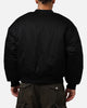 The Anti Order Oversized Cropped Bomber Jacket Black