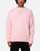 XXIII Crew Neck Fluffy Sweater Pink/White
