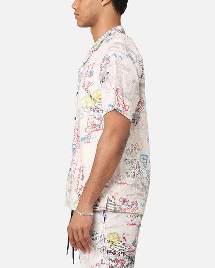 Ksubi Skrawler Resort Button Up Shirt White