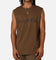 Saint Morta Interlock Oversized Muscle T-Shirt Army Green