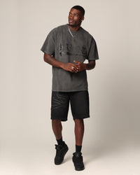 Saint Morta Chroma T-Shirt Black Wash