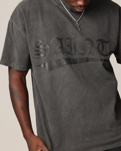 Saint Morta Chroma T-Shirt Black Wash