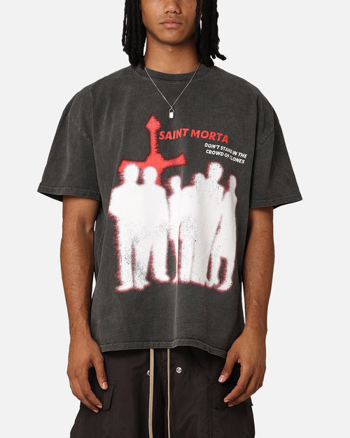 Saint Morta Crowd Of Clones T-Shirt Black Wash