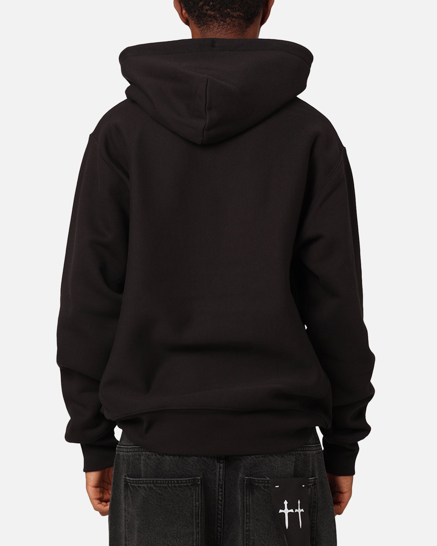 Champion Reverse Weave Small C Hoodie Black | Culture Kings