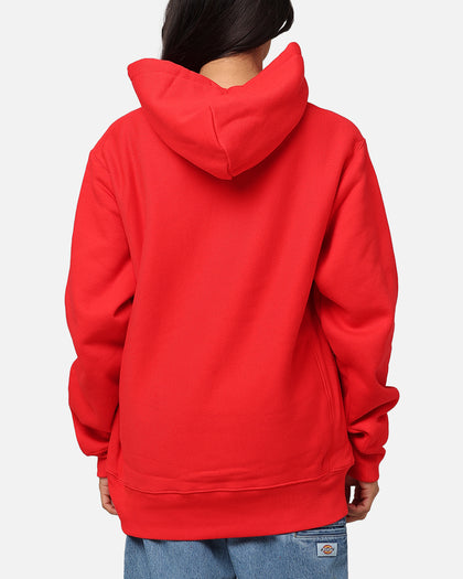 Champion Reverse Weave Small C Hoodie Team Red Scarlet