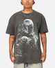 Star Wars The Mandalorian Heavyweight T-Shirt Black Wash