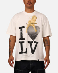 Sworn To Us I Love LV T-Shirt Eggshell