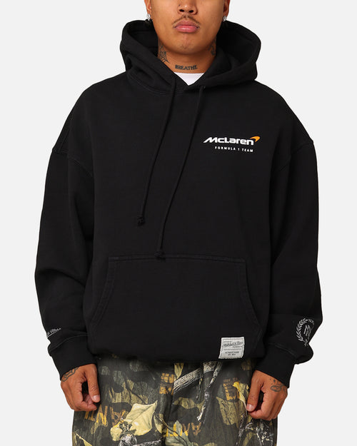 Mitchell & Ness X McLaren Lando Norris #4 Track Hoodie Faded Black