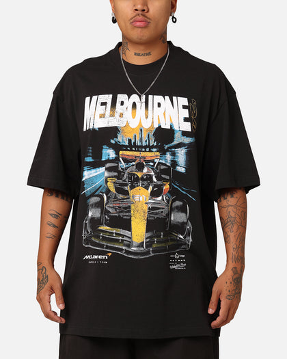Mitchell & Ness X McLaren Oscar Piastri #81 Track T-Shirt Faded Black