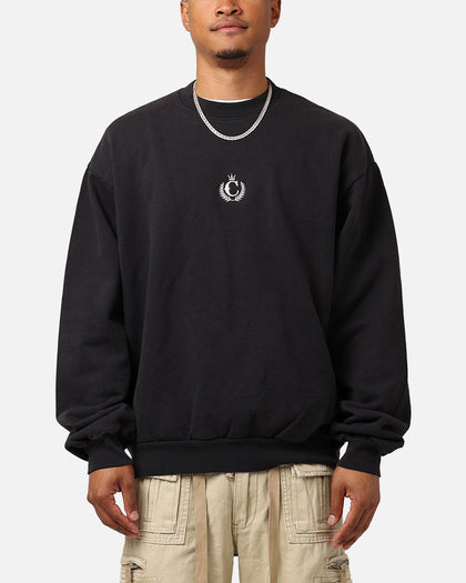 Culture Kings CK Embroidered Crewneck Off Black
