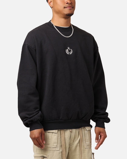 Culture Kings CK Embroidered Crewneck Off Black