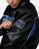 Avirex Spider Racing Jacket Black/Blue