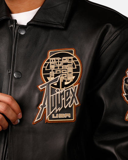 Avirex Twin Dragon Jacket Black
