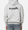 Playboy Logo Bunny O Hoodie Grey Marle