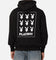 Playboy Repeat Bunny Stack Hoodie Black