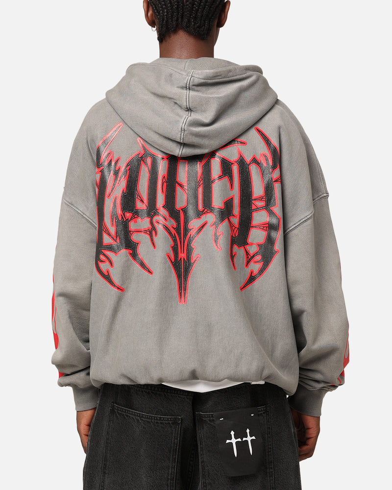 Loiter Metal Hoodie Washed Charcoal